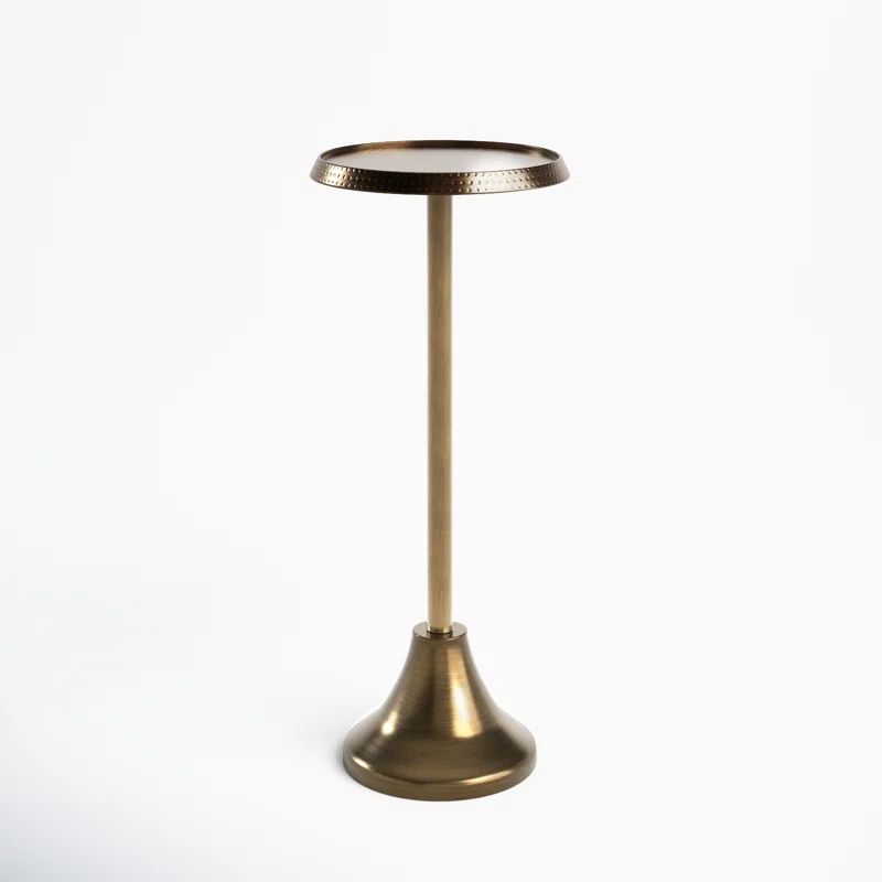 Deanna Iron Pedestal End Table | Wayfair North America