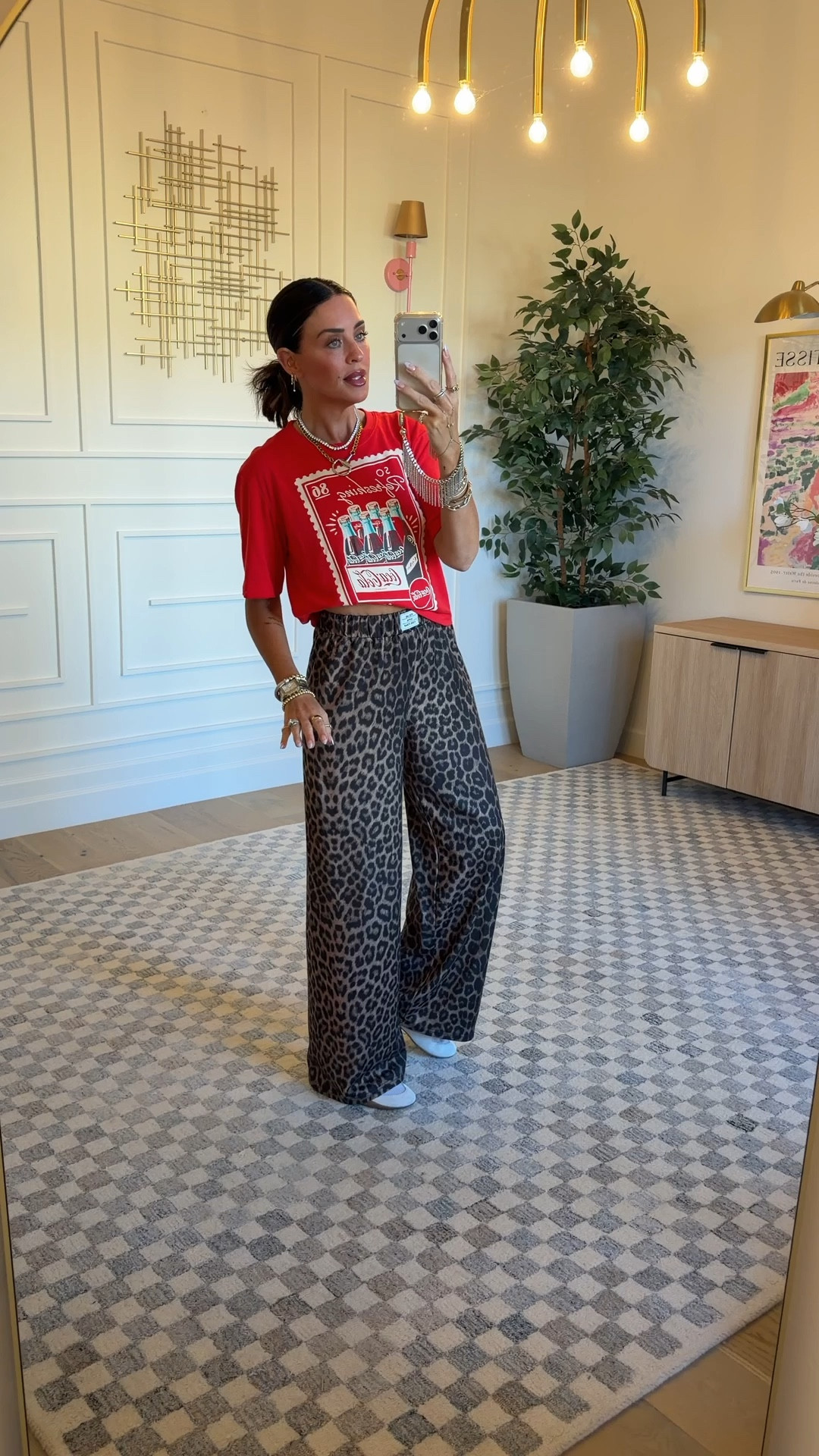 Coca Cola tshirt - size M
Pants - size M tall



#LTKSaleAlert #LTKootd #LTKFestival