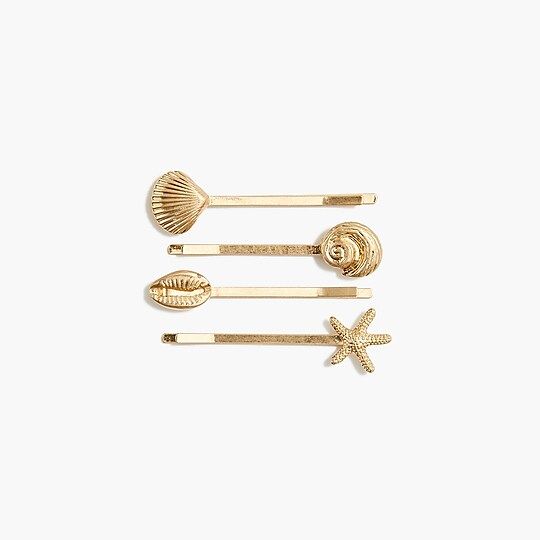 Seashell hair clip set | J.Crew Factory