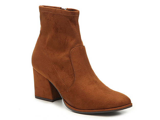 Marc Fisher Leave Bootie - Women's - Cognac | DSW