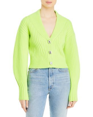 Oversized Ribbed Cardigan | Bloomingdale's (US)
