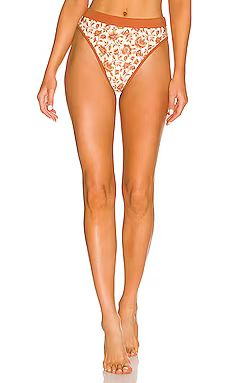 Tularosa Shia High Waist Bottom in Antique Rust Floral from Revolve.com | Revolve Clothing (Global)