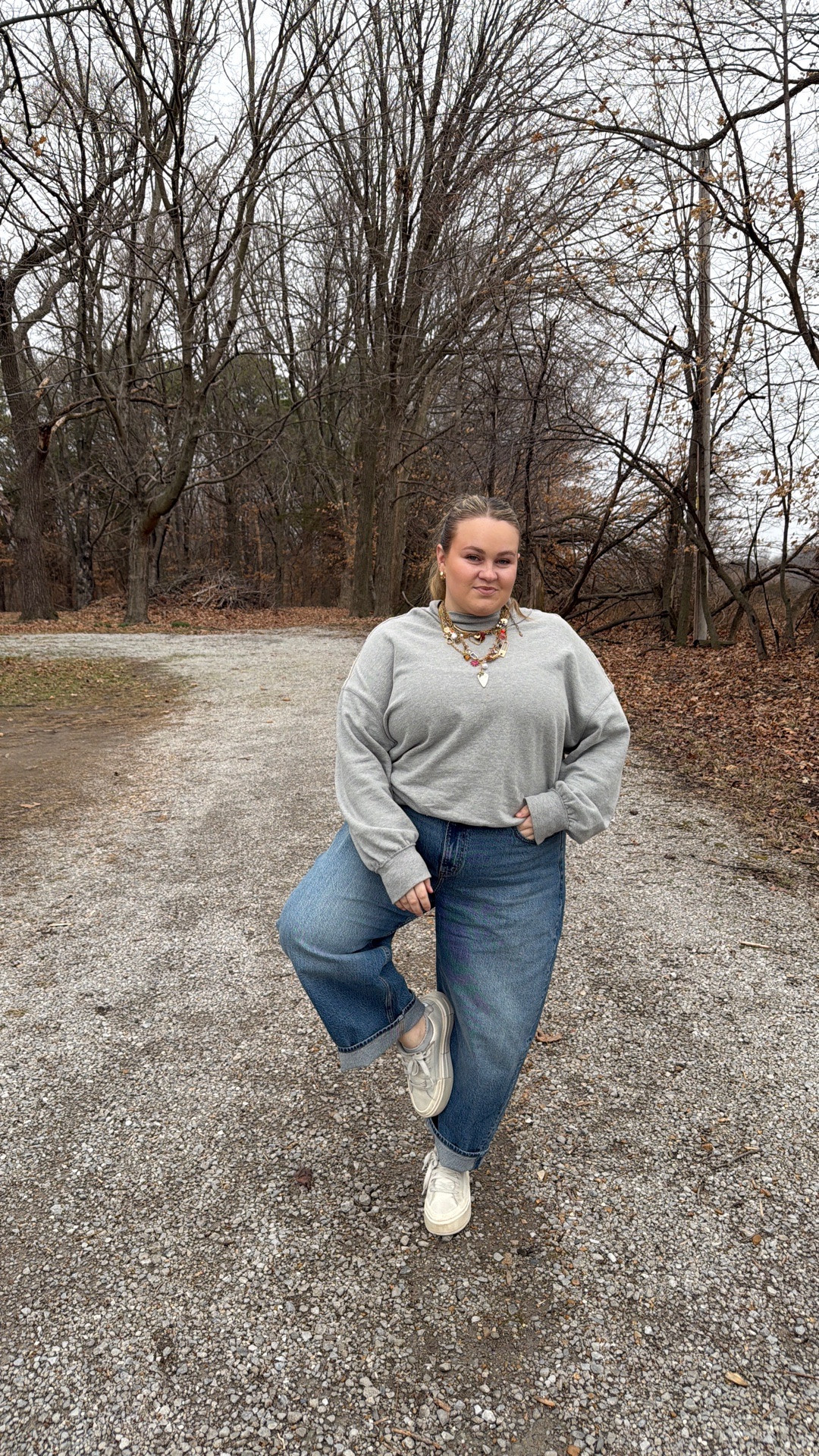 Sometimes your outfit just needs to match the weather! Gloomy spring days are here in mid Missouri and this pullover is one you don’t want to miss! So versatile ✨

#LTKootd #LTKMidsize