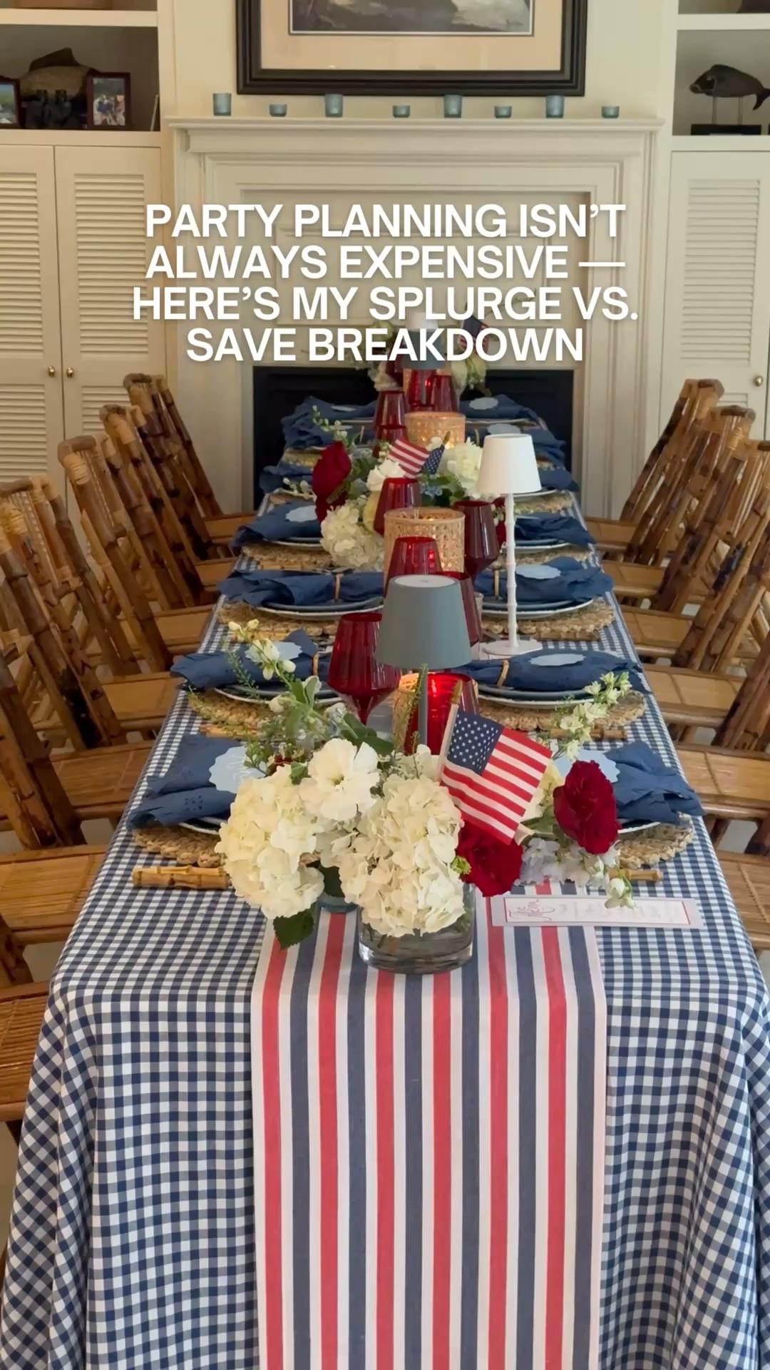 ✨ Hosting is all about balance - a few splurges for the wow factor, and a few smart saves that keep it practical. For my Summer Nights Supper Club, I mixed both to host 16 guests without totally breaking the bank. 💸

Some things (like flowers + gift bags) were worth the investment, while others (like folding tables and catered main courses) were easy ways to save.

What’s your best splurge vs save at a dinner party? 👀👇



  splurge vs save party planning, summer dinner party ideas, hostess tips, entertaining on a budget, dinner party inspiration, tablescape ideas, party decor and flowers, catered dinner party food, guest gift bag ideas, party photography, hostess outfit inspiration, entertaining essentials, budget friendly entertaining, summer nights supper club, dinner party cost breakdown, how to host 16 guests, when to splurge and when to save, realistic dinner party costs, elevated entertaining made simple

#LTKHome #LTKvlog #LTKfoodie