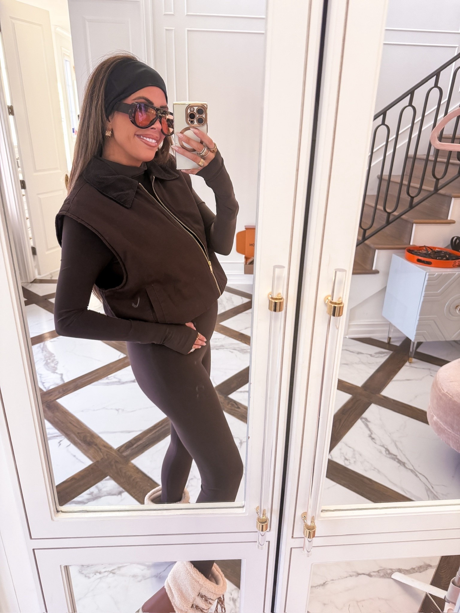 I’m wearing a size XS in this catsuit and size medium in this vest! 

Chocolate brown, Catsuit, Onesie, Vest, Winter fashion, Winter outfit, Chocolate Brown Vest, Moon Boots, Emily Ann Gemma

#LTKSeasonal #LTKFindsUnder100 #LTKHoliday