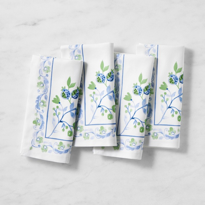 Painted Vine Napkins, Set of 4 | Williams-Sonoma