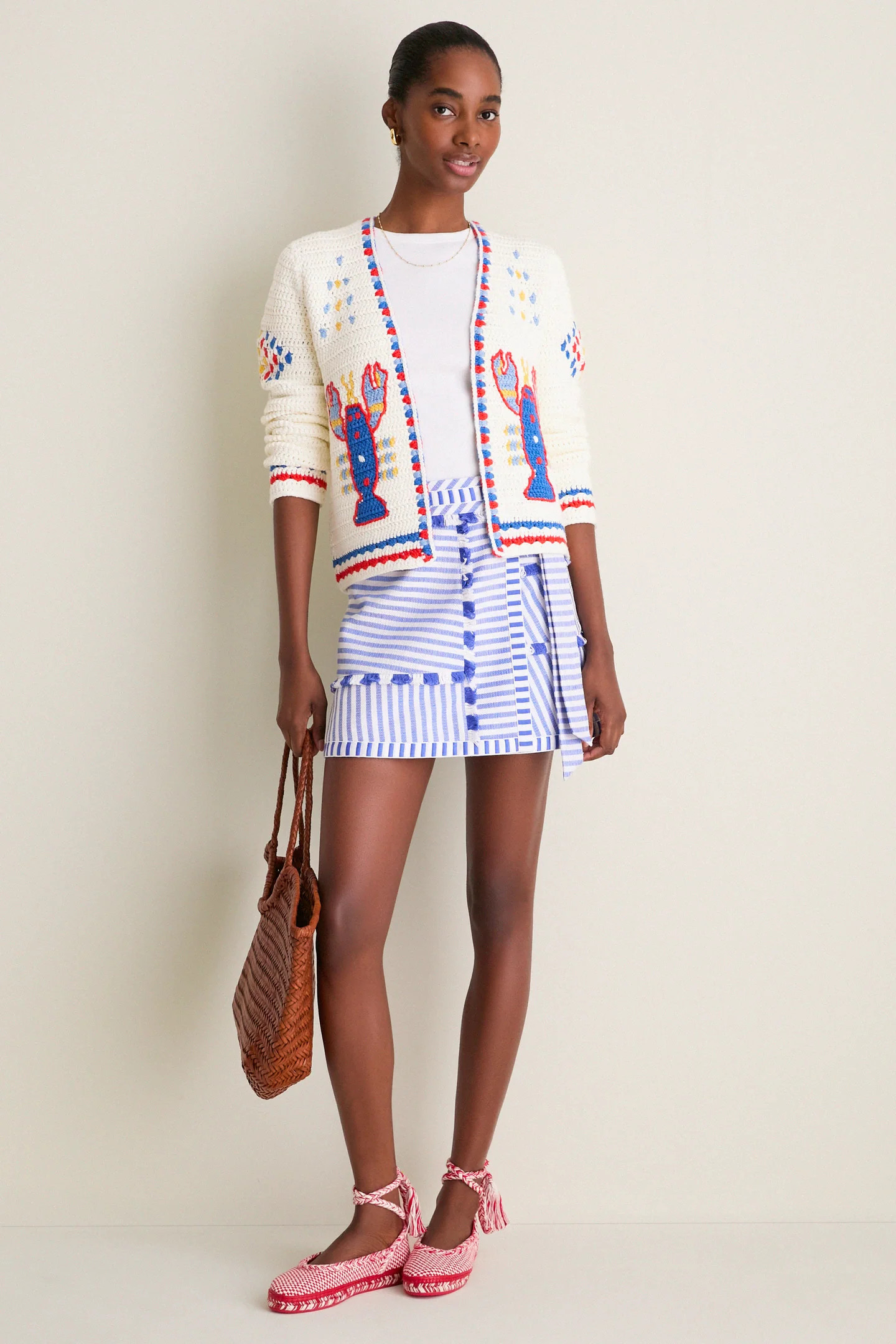 Coastal Stripe Bay Skirt | Tuckernuck (US)