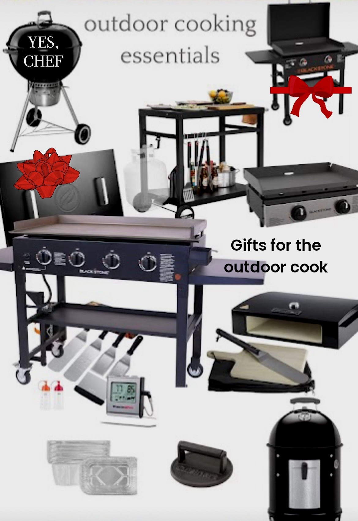 Gifts for the cook that likes to get outside!  Perfect for lake house, cabin, porch, patio~ places you entertain! #giftsforhim #giftsforher #giftsforcabin #giftsforlakehouse #giftsforcouples #giftsforcooks

#LTKfoodie #LTKGiftGuide #LTKCyberWeek