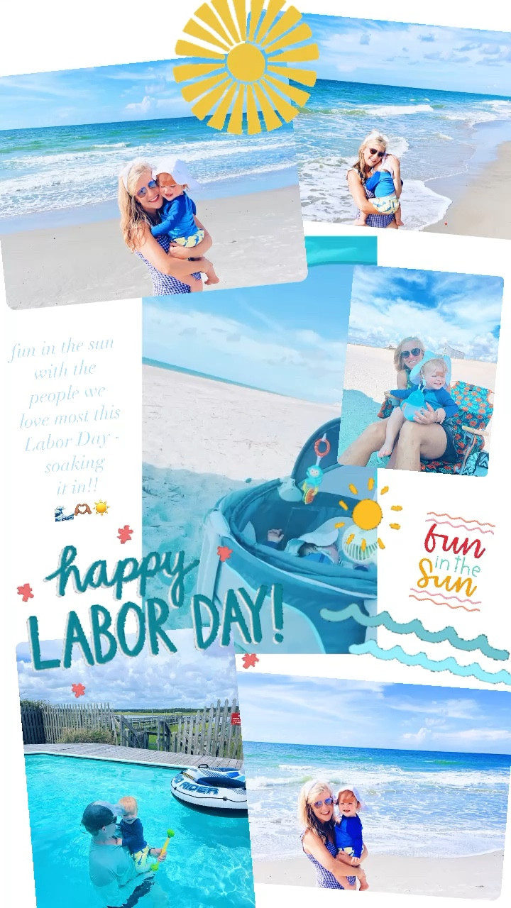 fun in the sun (& a snooze on our walk before the baby dome hehe 😴) with the people we love most this Labor Day - soaking 
it in!! 🌊🫶🏽☀️

#LTKtravel #LTKswim #LTKbaby