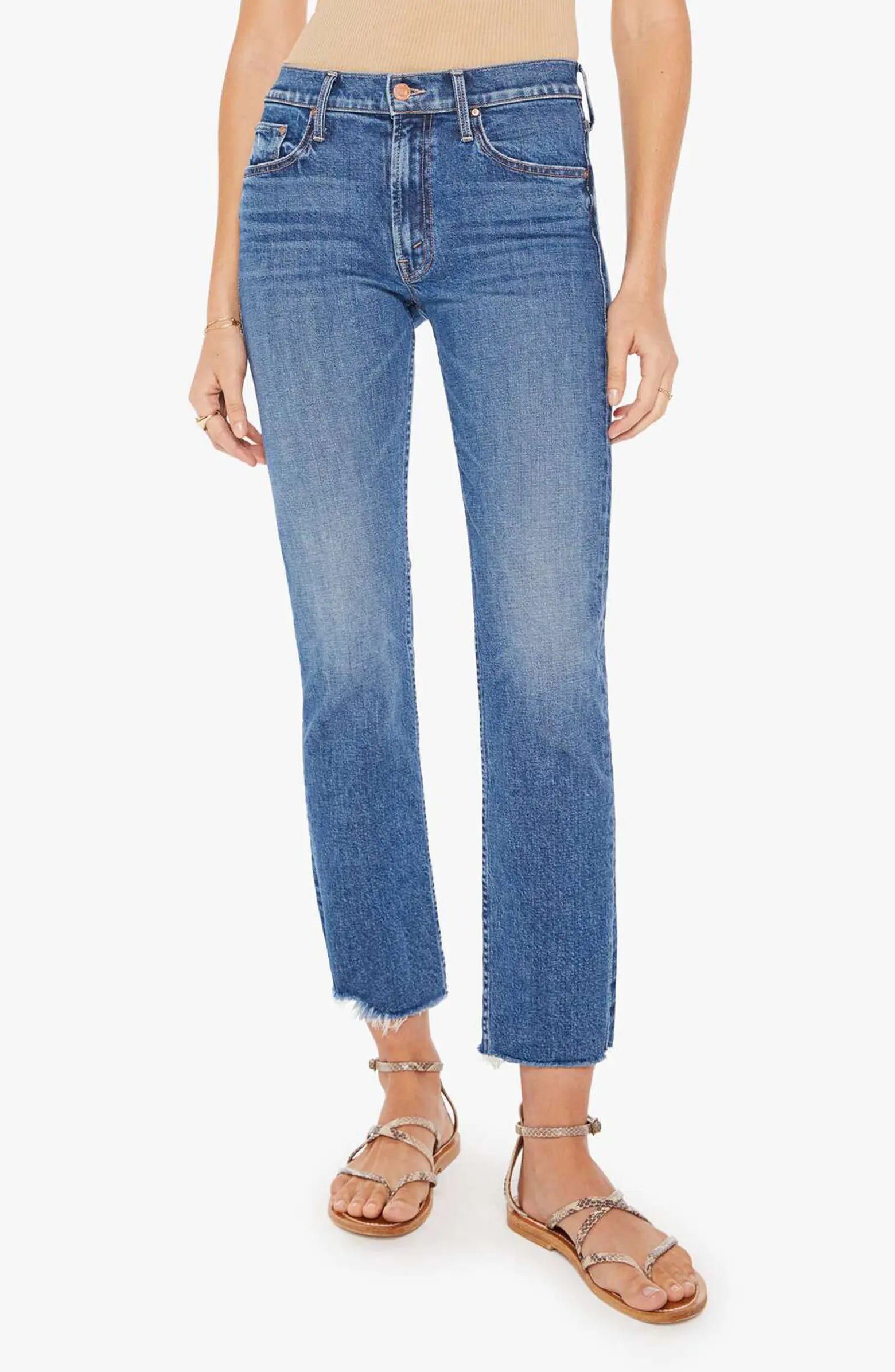 The Rider Mid Rise Ankle Jeans | Nordstrom