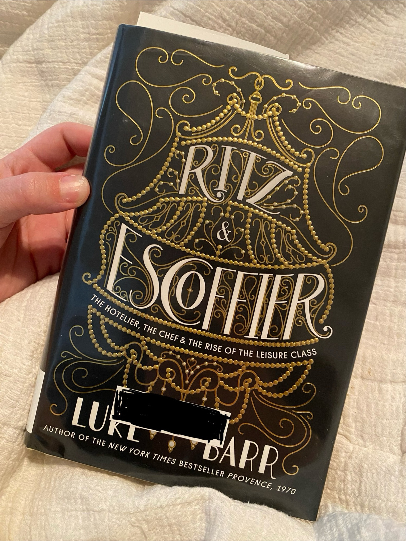 A must read for anyone in the hospitality industry, or lovers of the finer things in life! Book club. Read with me  