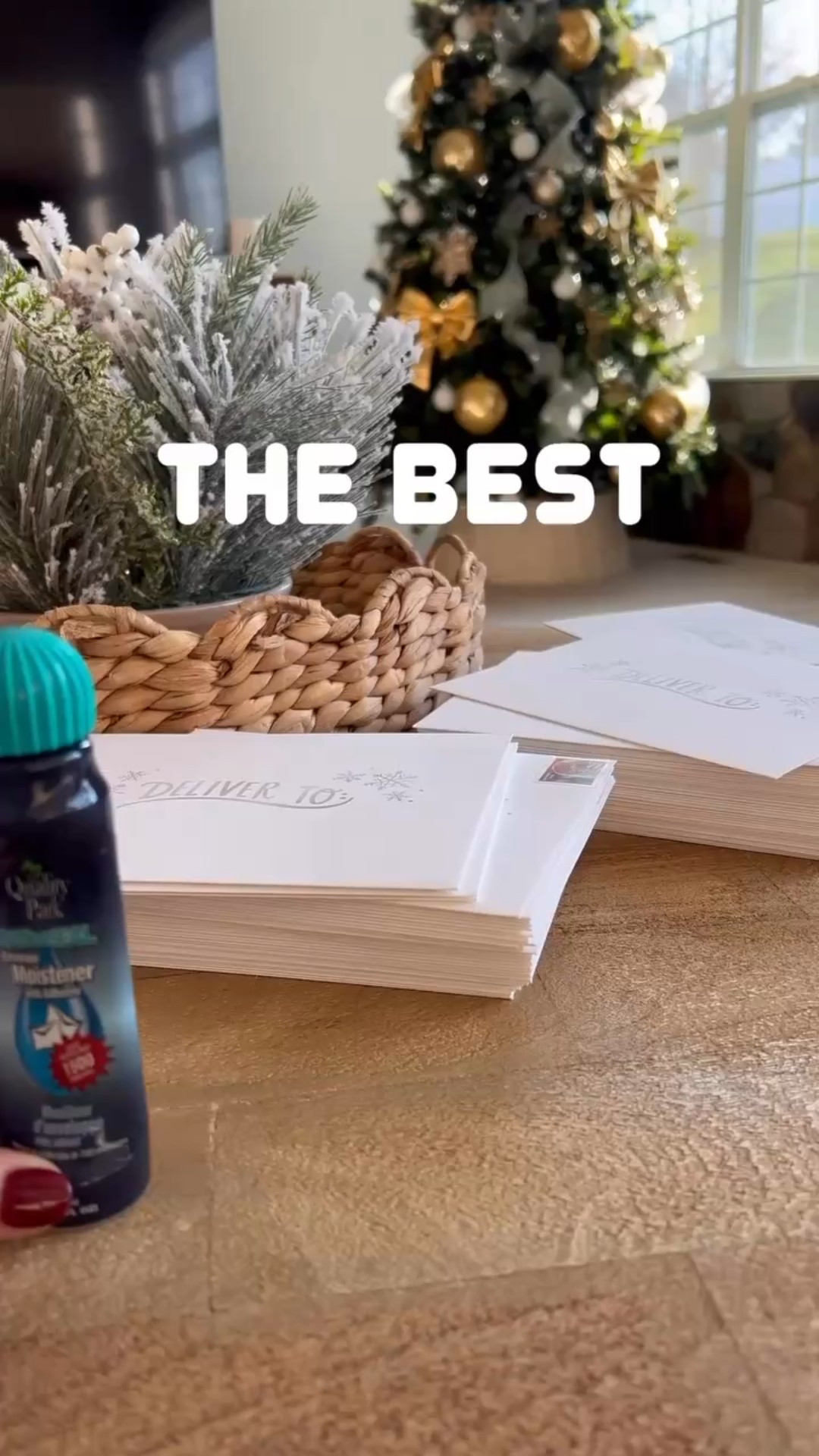 Christmas Card Hack! 

Dabber > Sponge — trust me! 

Seal the deal with a dabber — fast, clean, festive. 

If you’re still licking envelopes, we can’t be friends. jk. but also — dabber.



#LTKFamily #LTKHoliday