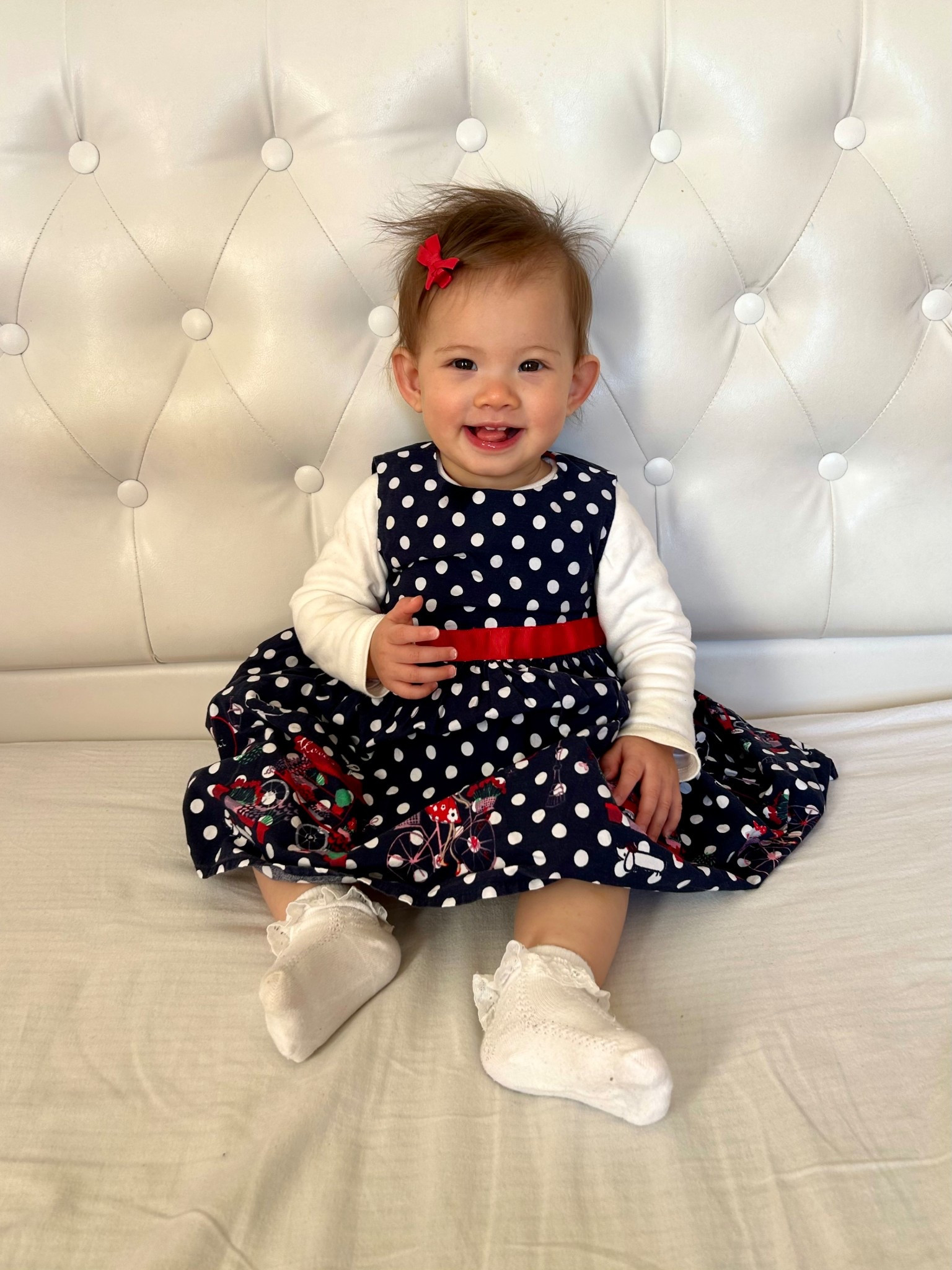 My littlest princess is 10 months old 🌹♥️ #momof4 

#LTKfamily #LTKbaby #LTKfestive