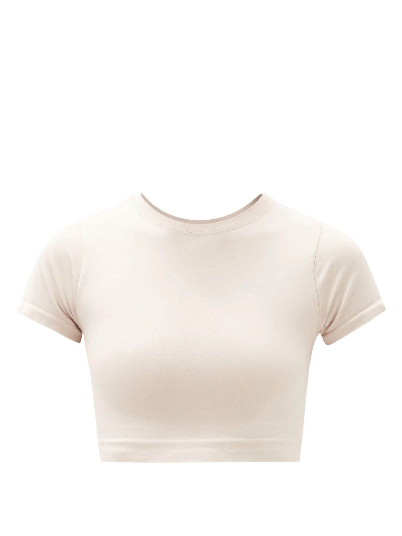 Mindful stretch-jersey cropped top | PRISM² | Matches (US)