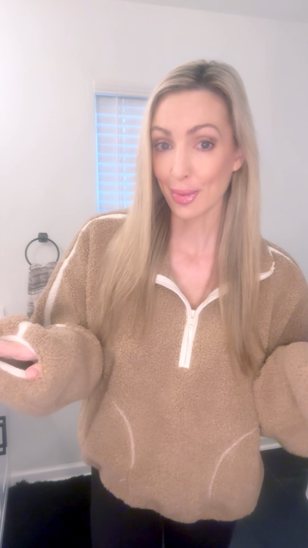 (Wearing the light shade in color matching foundation)

(Wearing a medium in the pullover)

Foundation
Skincare
Melasma
Acne prone
Quarter zip pullover
Winter outfit
Hair straightener
Get ready with me
Makeup

#LTKGiftGuide #LTKSeasonal #LTKFindsUnder50 #LTKStyleTip #LTKBeauty