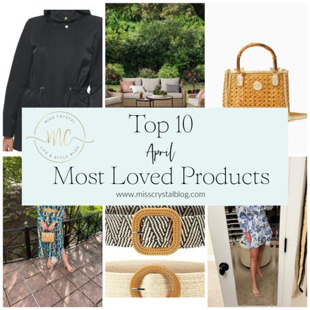 April top 10 most loved products. 

#LTKOver40 #LTKTravel #LTKHome