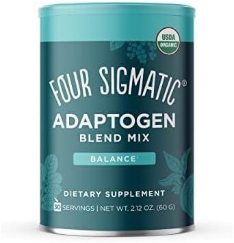 Adaptogen and Mushroom Blend Balance Mix by Four Sigmatic | Adaptogen Supplement with Ashwagandha... | Amazon (US)