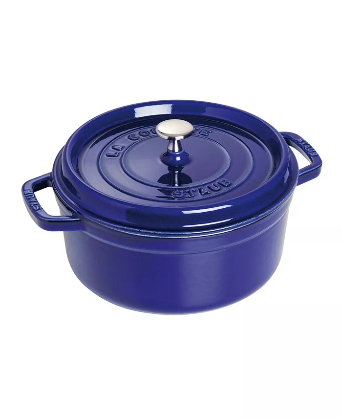 Cast Iron 7-qt Round Cocotte | Macy's