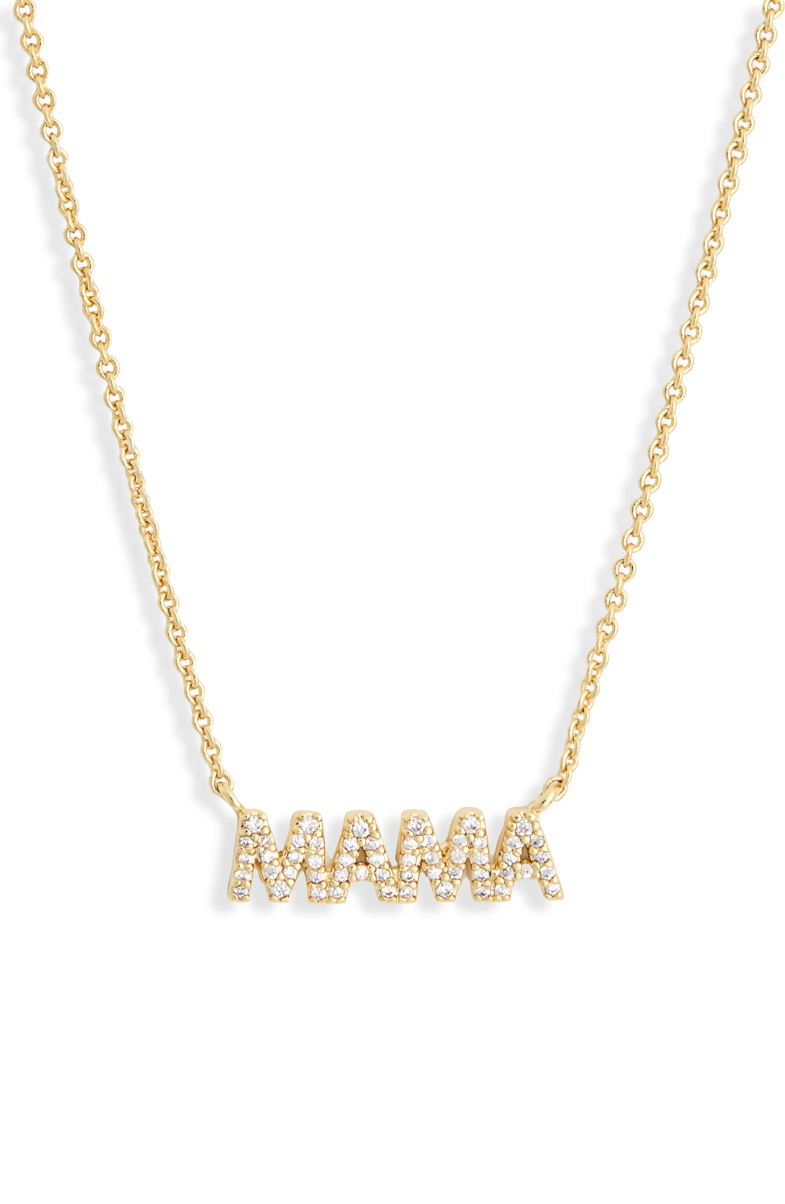 Electric Picks Sunshine Mama Pendant Necklace in Gold at Nordstrom Rack | Nordstrom Rack