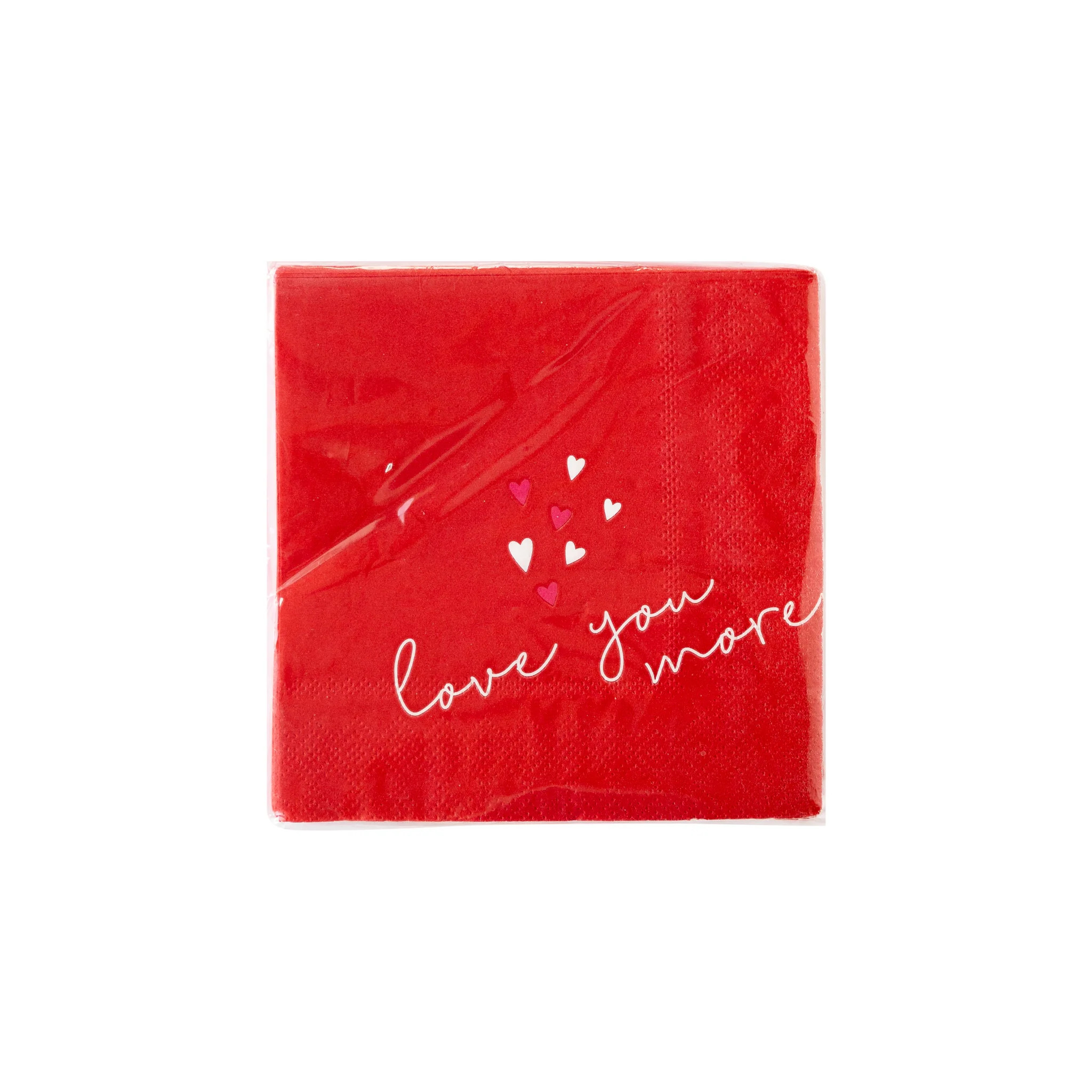 Love You More Cocktail Napkin | My Mind's Eye