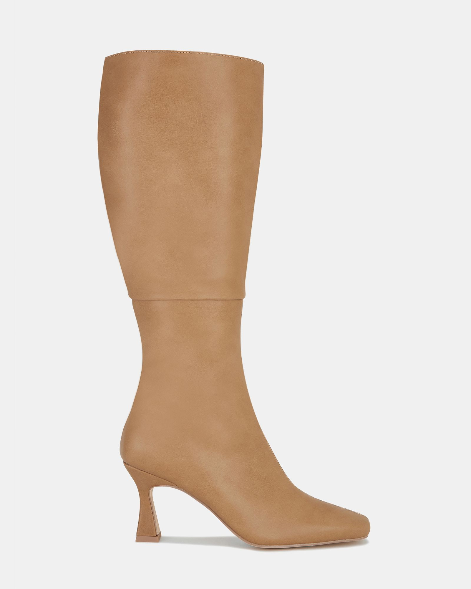 OCTAVIA CAMEL Long Boots | Novo Shoes