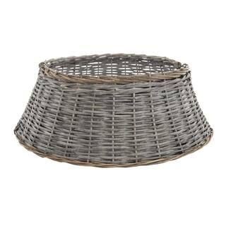 27 in Rattan Christmas Tree Collar | The Home Depot