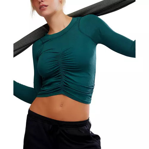 Women's FP Movement Tempo Ruched Long Sleeve Shirt | Scheels Sports