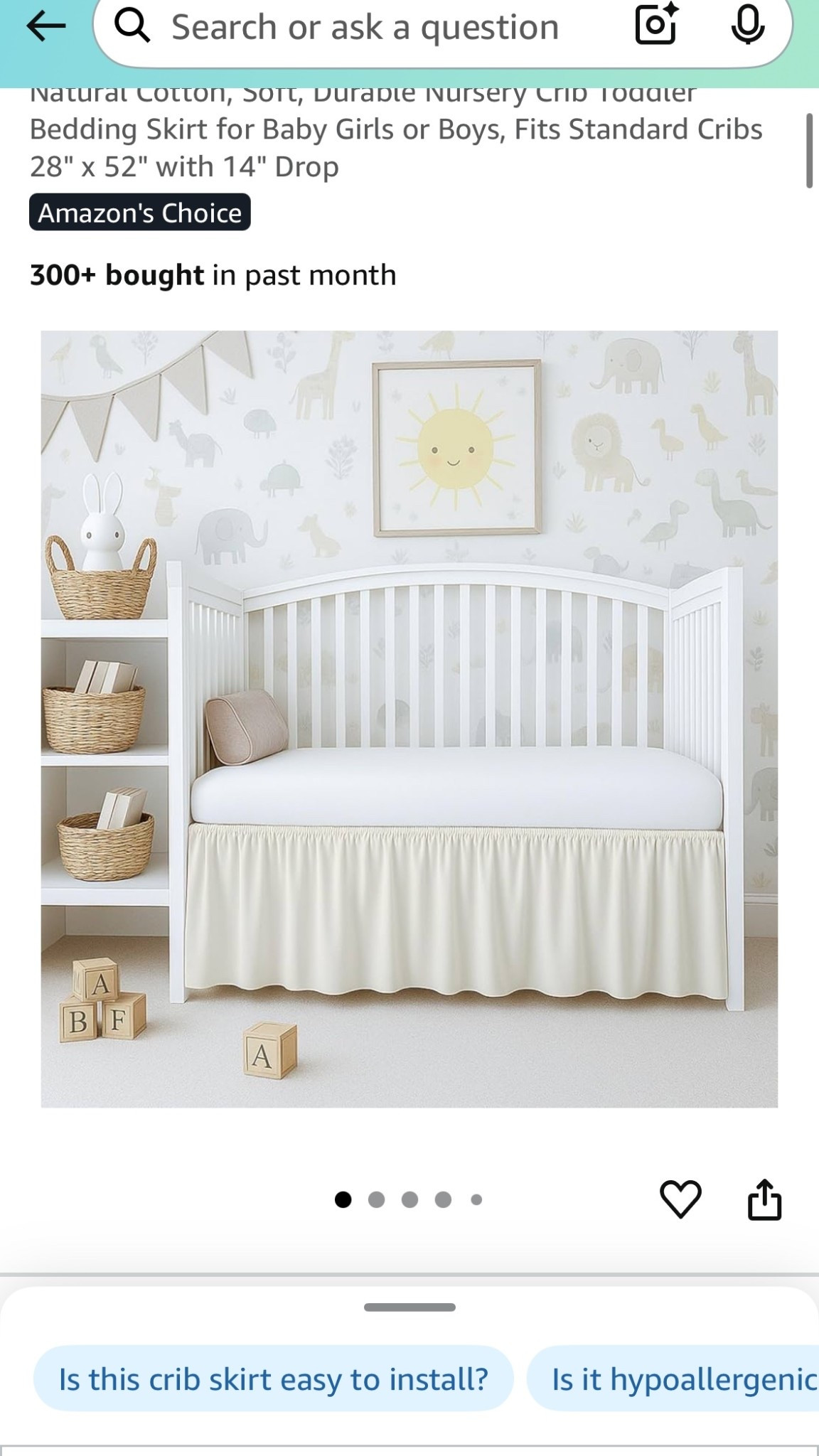 Crib Skirt