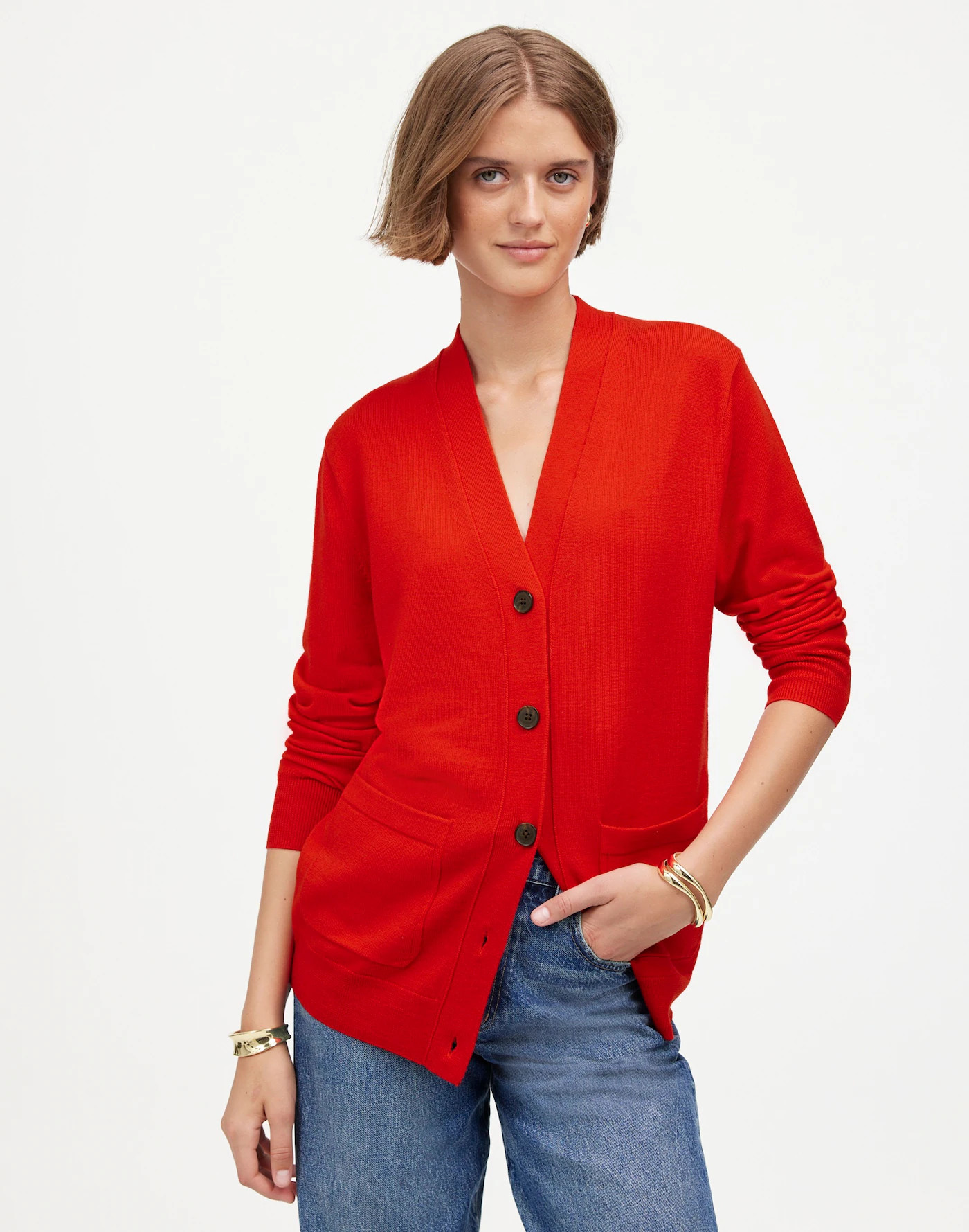 Merino Wool Boyfriend Cardigan | Madewell | Madewell