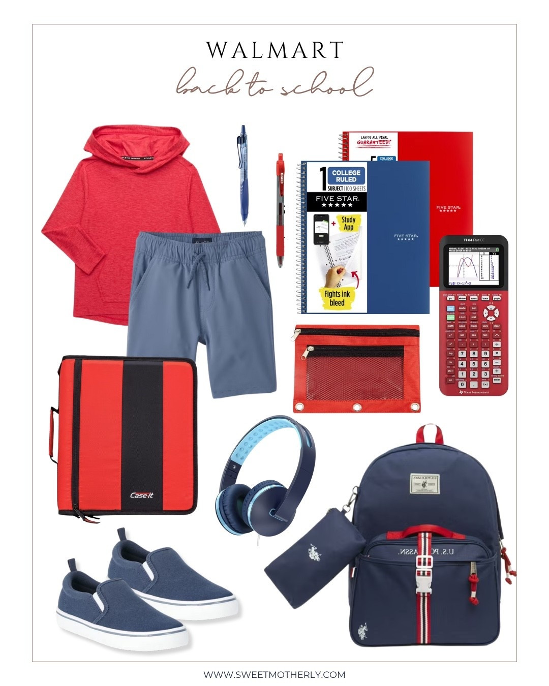 Get your boys ready for back to school with stylish and affordable finds from Walmart. From Five Star notebooks and calculators to cool backpacks, headphones, and outfit basics. These picks make school supply shopping easy and budget-friendly.

#LTKStyleTip #LTKKids #LTKSeasonal