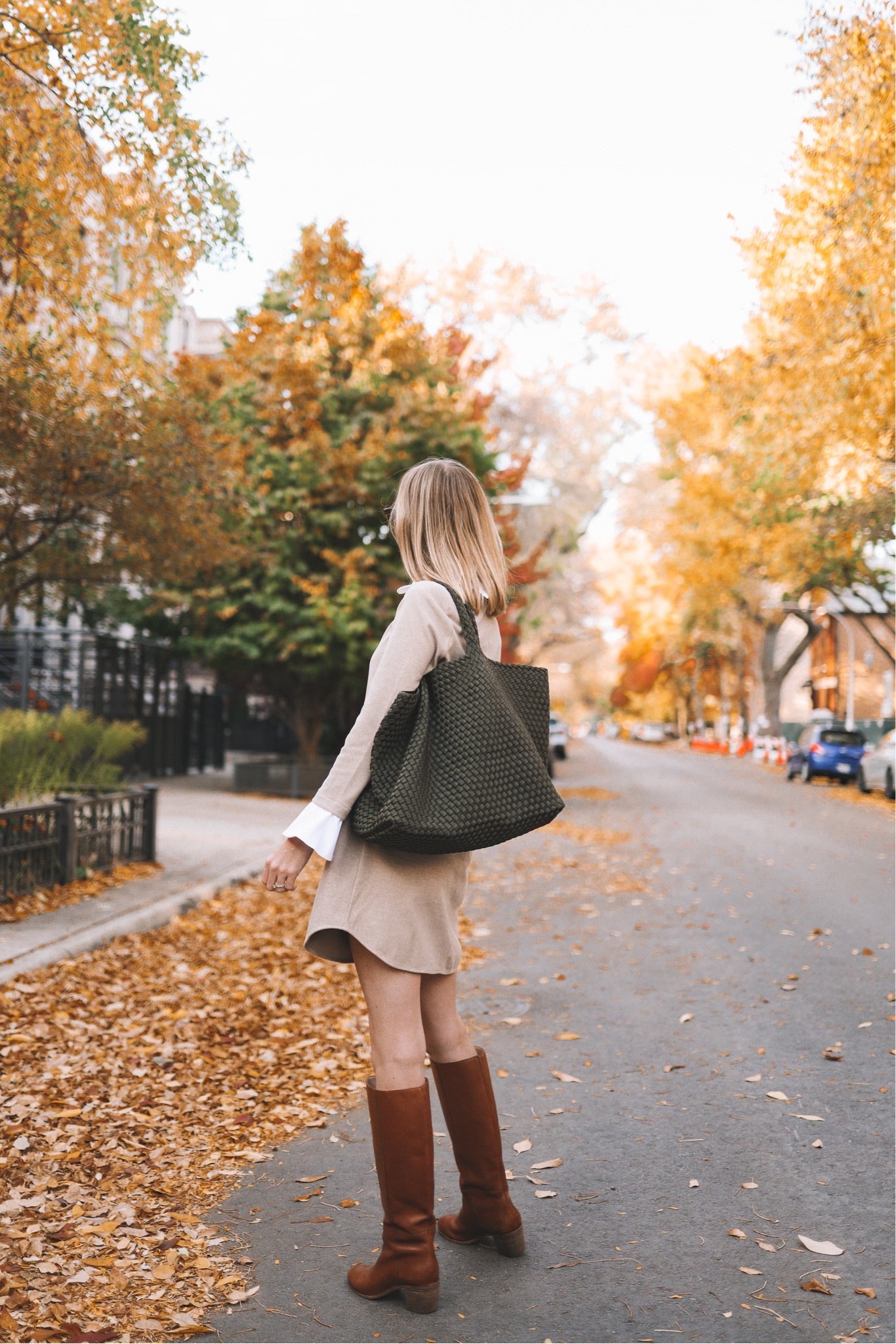 My year-round tote and faux collar/ cuff dress are up to 30 percent off with code “CYBER” and my stacked heel boots are 50 percent off with code “TGIF”! 

#LTKCyberweek #LTKsalealert #LTKHoliday