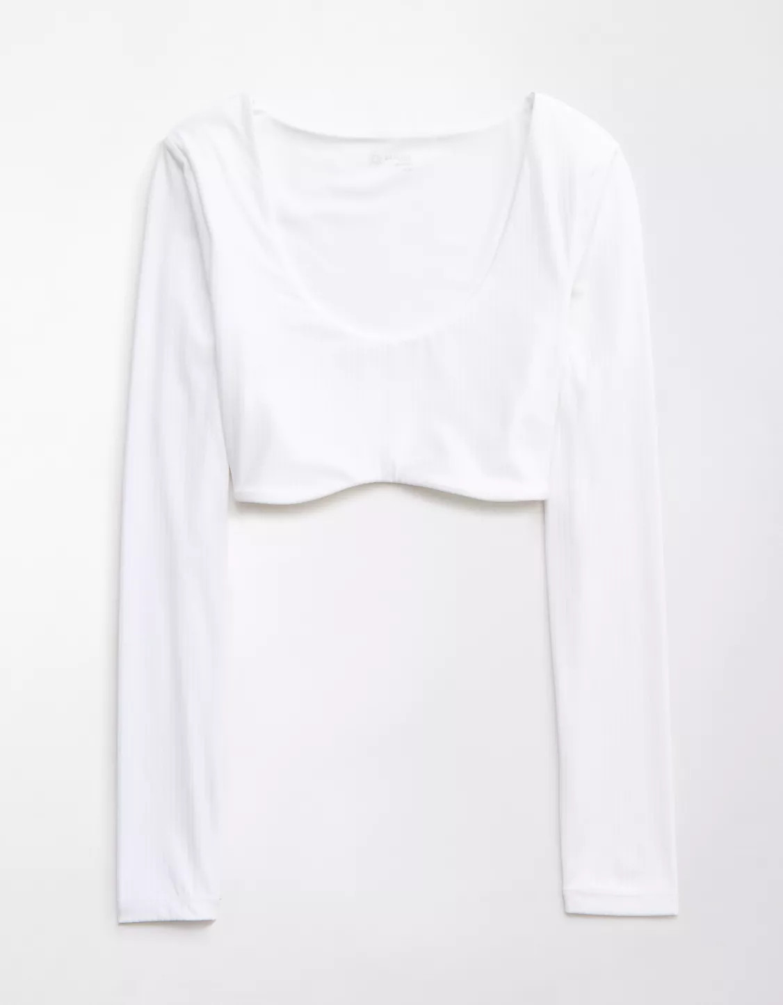 OFFLINE By Aerie Real Me Super Cropped Long Sleeve T-Shirt | Aerie