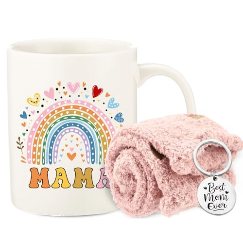 DHQH Birthday For Mom From Daughter Son, Mothers Day Gifts For Mama, Best Mom Gifts with Coffee Mug | Amazon (US)