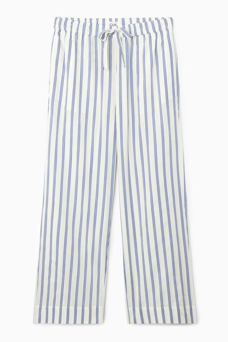 Gestreifte Pyjamahose Aus Popeline | COS (EU)