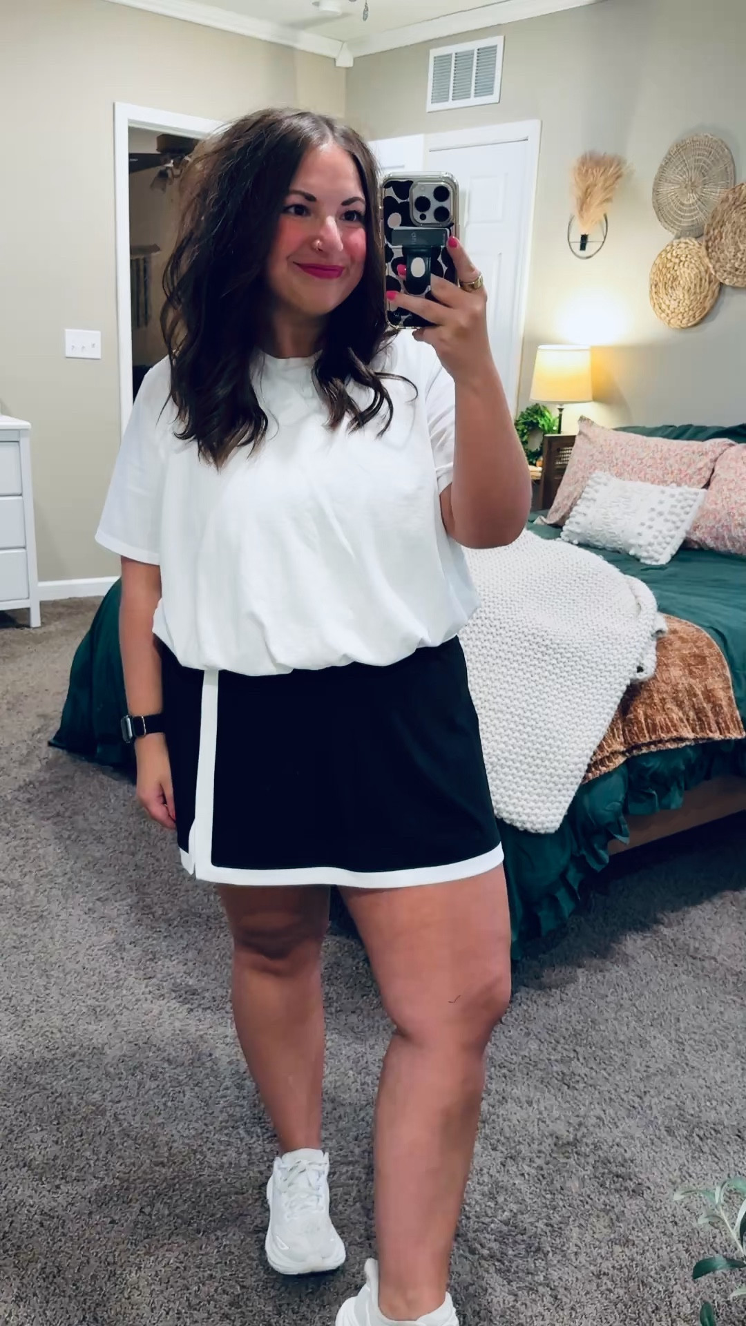 Aerie for the win 🙌 The cutest and comfiest pieces for an easy Spring outfit.

hokas: sold out, but linking similar options below!
skort: fits true to size // wearing an XL
bubble tee: fits true to size // wearing a large 

 

#LTKootd #LTKMidsize #LTKWorkwear