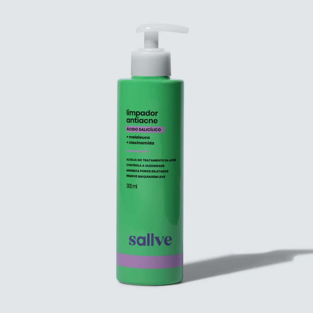 Limpador Antiacne com Ácido Salicílico e Melaleuca - Sallve | Sallve (BR)