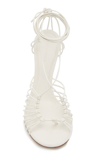 Dot Lace-Up Leather Sandals | Moda Operandi (Global)