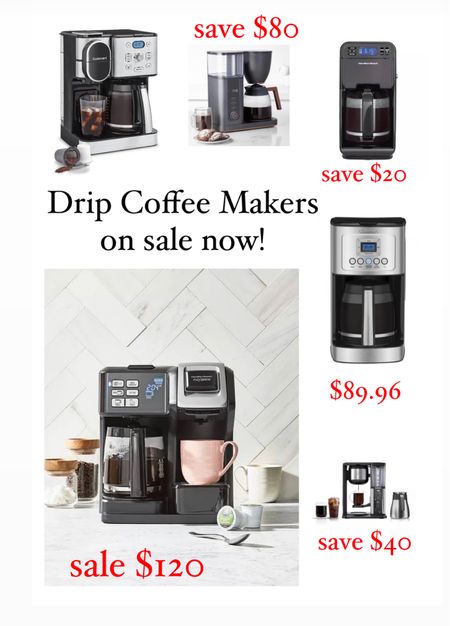 It’s National Coffee Day and these are some of the best deals on programmable stainless steel coffee makers 

#LTKsalealert #LTKhome #LTKGiftGuide