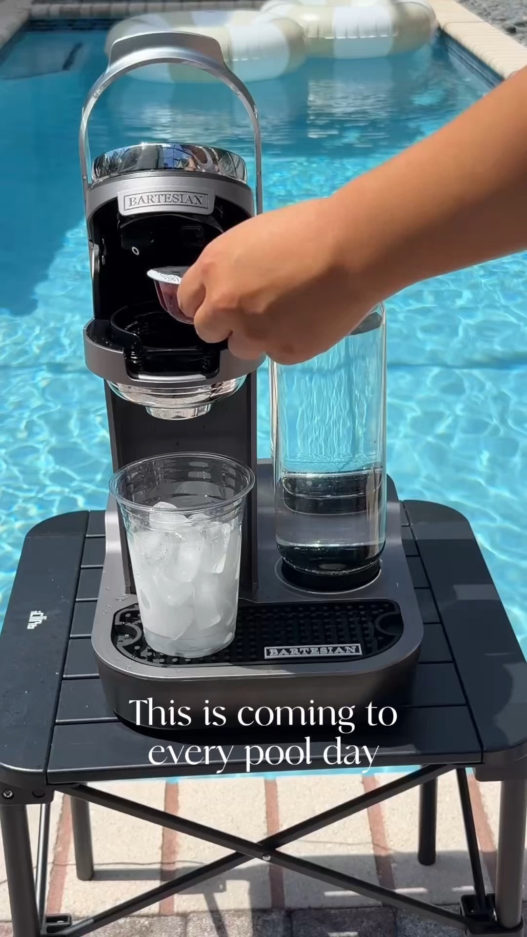 Comment HAPPY HOUR and I'll send you the link! 🍹

Hosting this summer? You need to see this. Just add your favorite spirits, pop in a cocktail capsule, and enjoy a perfectly crafted drink in minutes.

The best part? It's cordless, so you can take it anywhere. From pool days and backyard BBQs to girls' nights and happy hour on the patio, this makes entertaining so much easier. Cheers! ☀️🍸

#summerhosting #cocktailhour #hostingfinds #summeressentials #entertainingathome