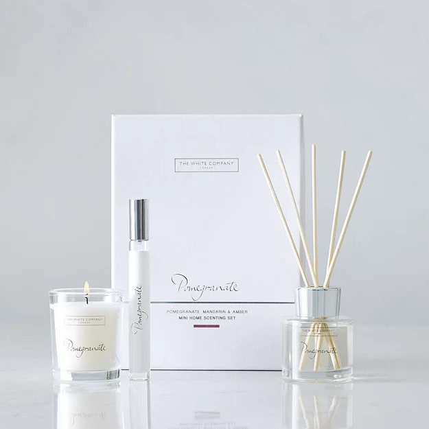 Pomegranate Mini Home Scenting Set | The White Company (UK)