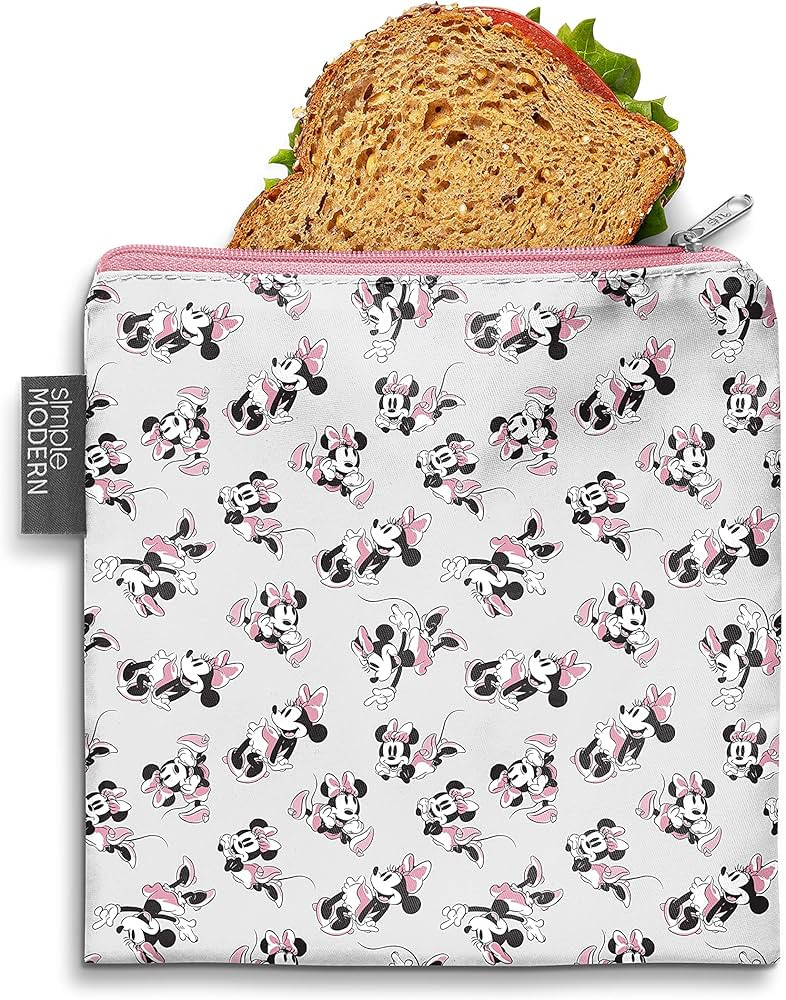 Simple Modern Disney Reusable Sandwichh Bag for Kids | Food Safe, BPA Free, Phthalate Free, Polye... | Amazon (US)