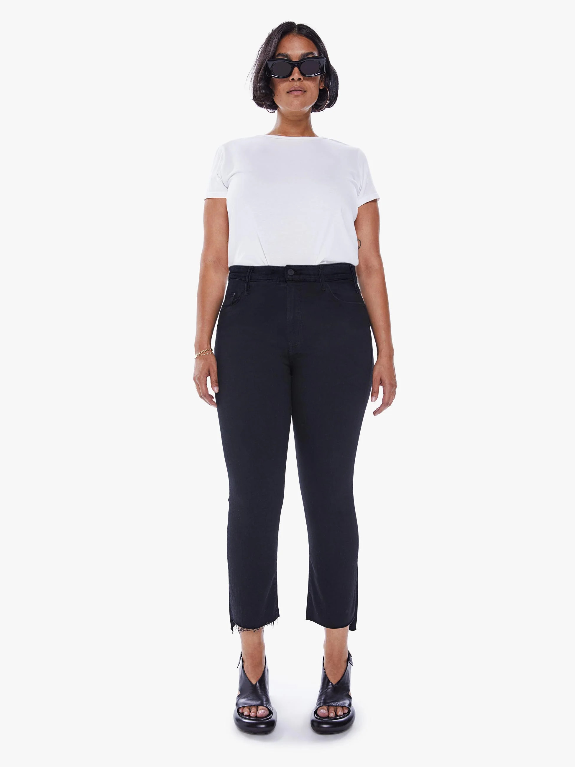 The Insider Crop Step Fray | Mother Denim