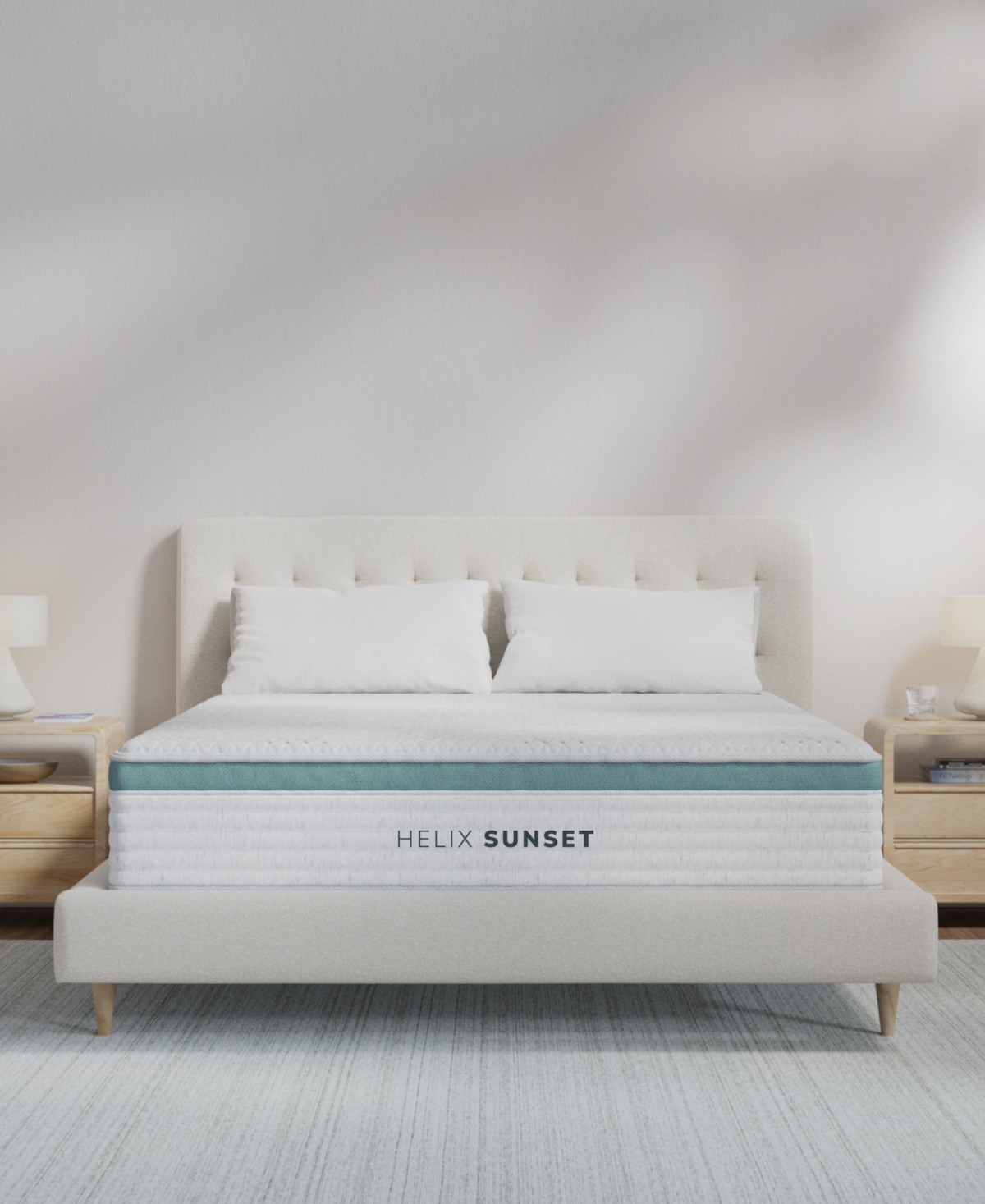 Helix Sunset 11.5" Soft Tight Top Mattress in a Box - Twin Xl | Macy's