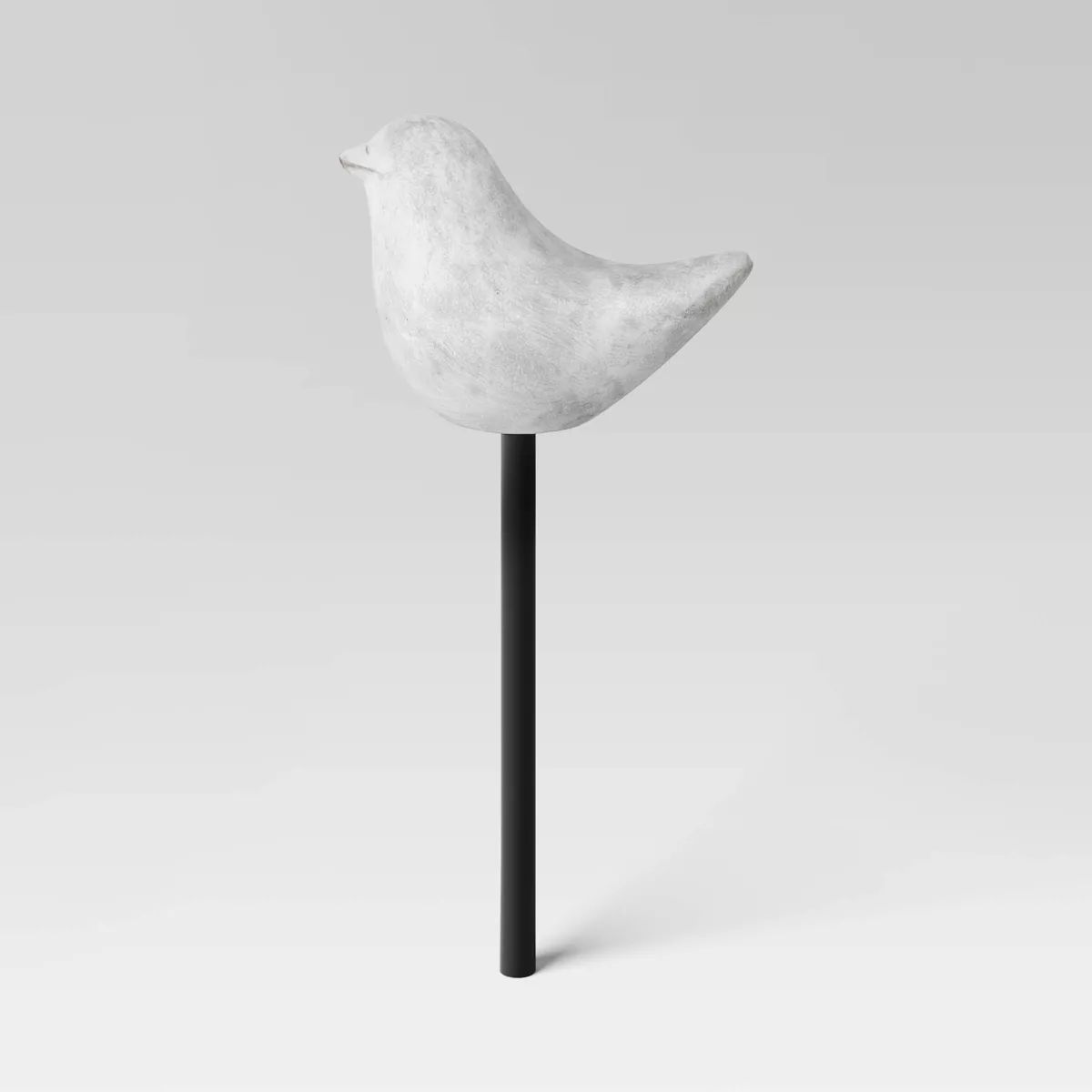 3pc Cement Bird Stake Outdoor Figurine Set White - Threshold™ | Target
