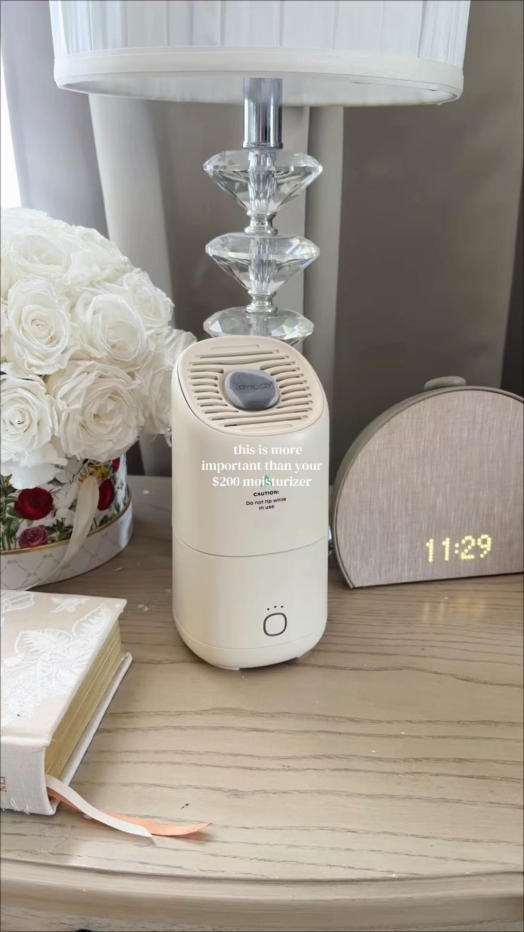 A portable humidifier you can take with you anywhere?! GAME CHANGER!! Adding moisture back into your air to keep your skin hydrated and glowy ✨


#LTKBeauty #LTKMothersDay #LTKHome