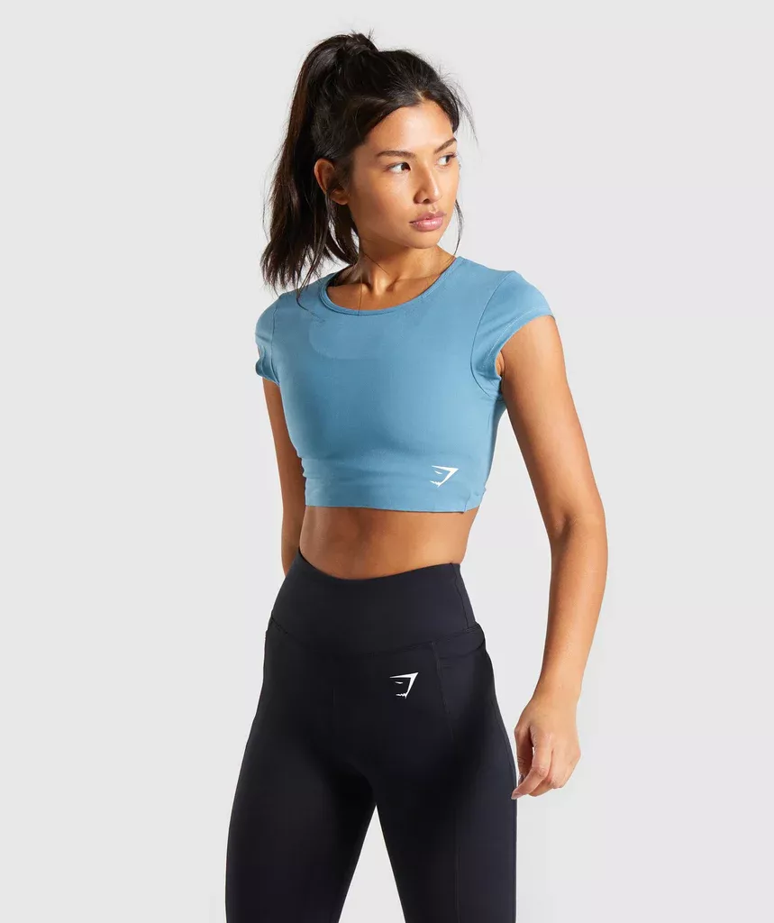 Gymshark Dreamy Cap Sleeve Crop … curated on LTK