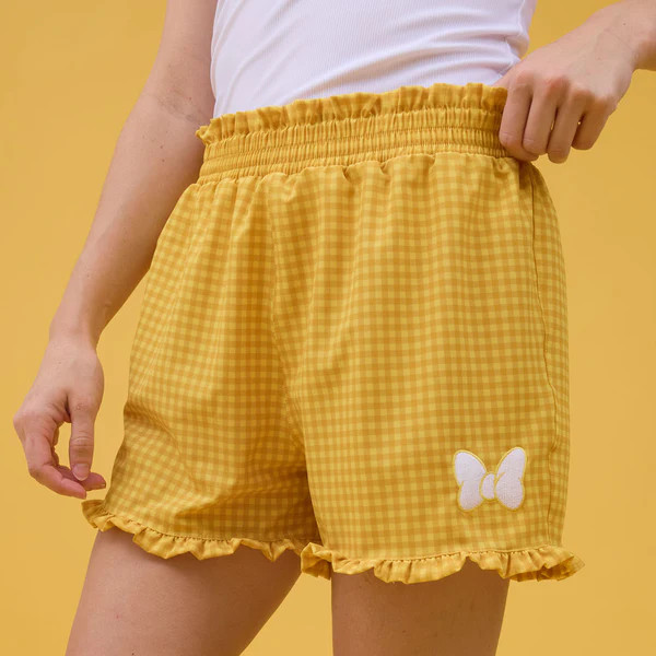 Disney Bow Lake Shorts, Butter Gingham | Albion Fit