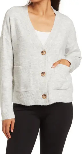 Sanctuary On the Move V-Neck Pocket Cardigan | Nordstromrack | Nordstrom Rack