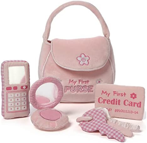 GUND Baby My First Purse Stuffed Baby Playset, 5 Piece, 8" | Amazon (US)