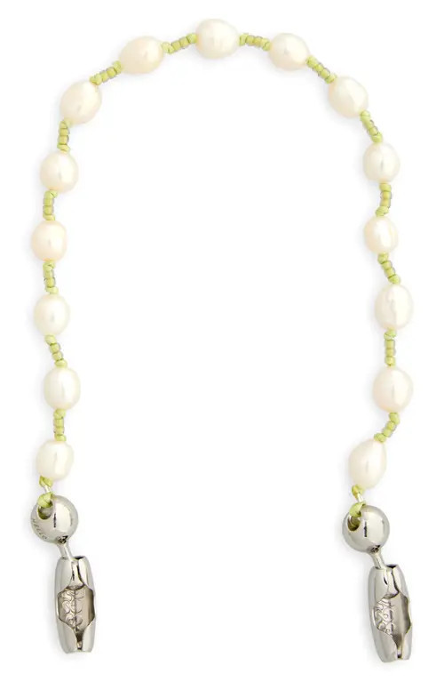 ossa Pearl Wrist Strap for iPhone Case in Pearl //Green at Nordstrom | Nordstrom